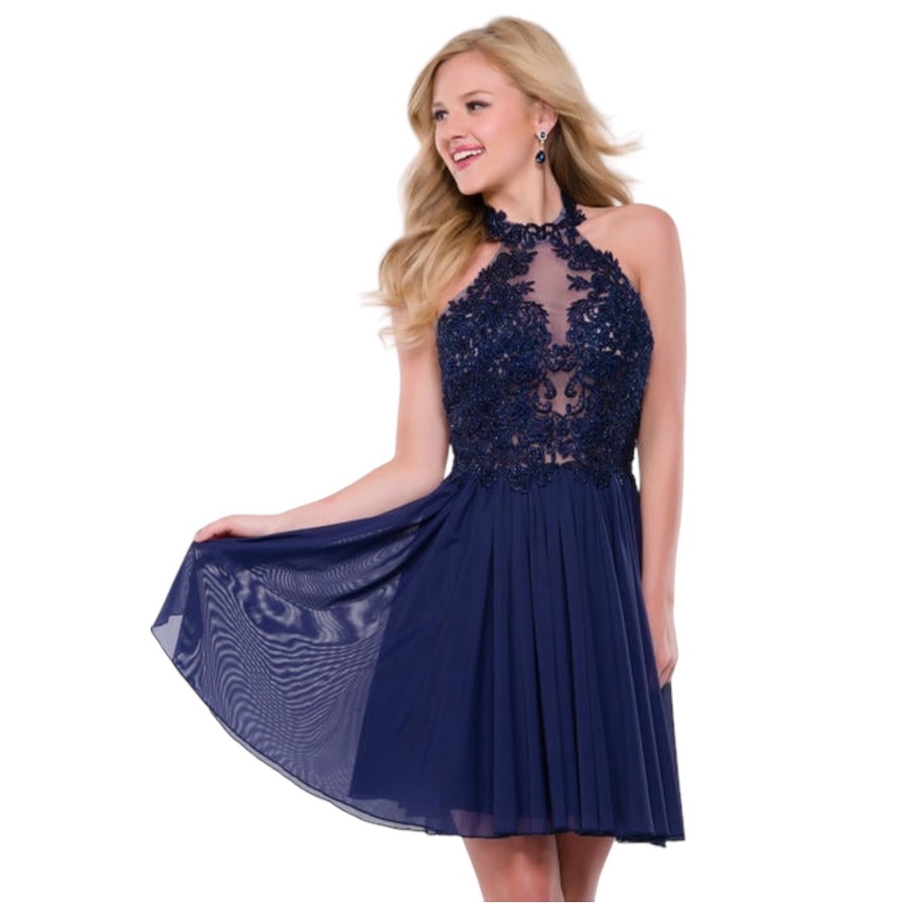 JVN Short Cocktail Homecoming Dress size 8 JVN47314